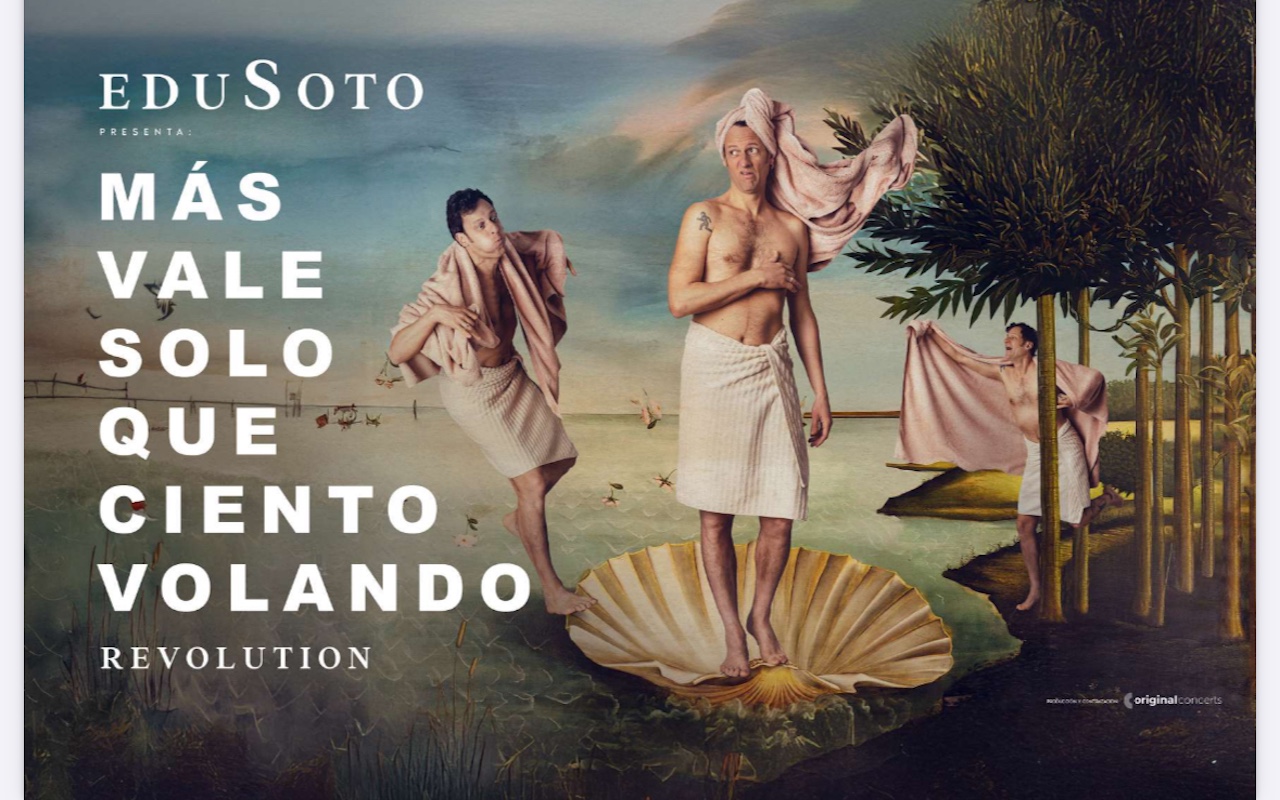 MÁS VALE SOLO QUE CIENTO VOLANDO amb Edu soto