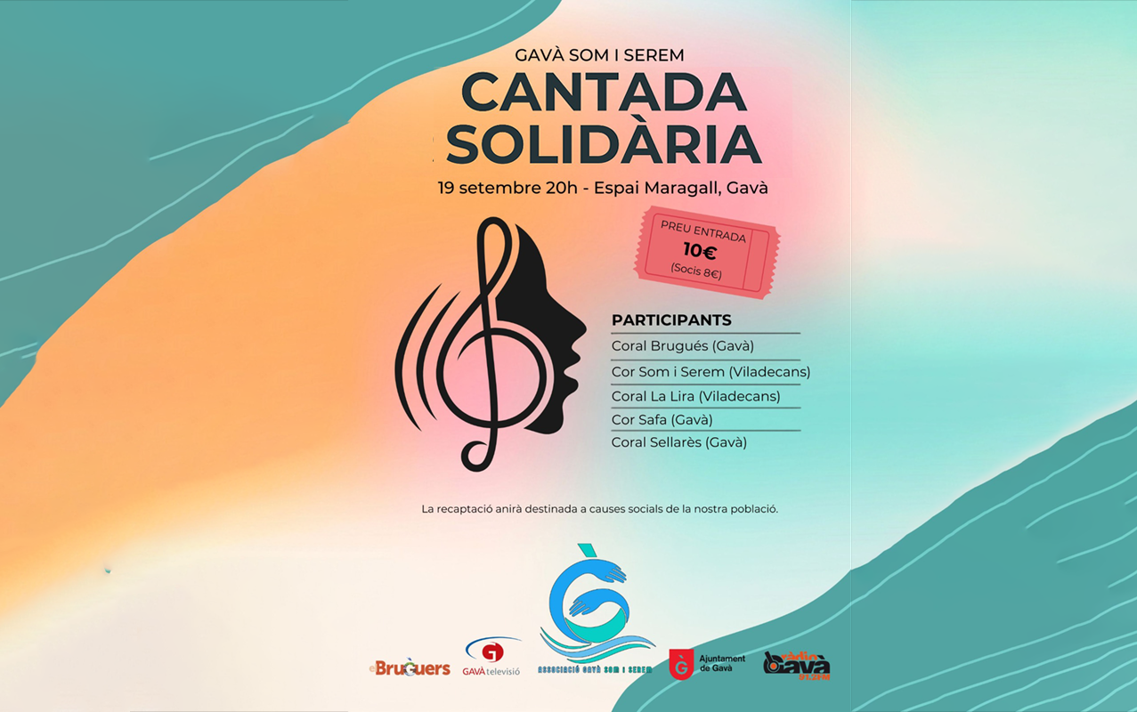 CANTADA SOLIDÀRIA- Associació Gavà Som i Serem